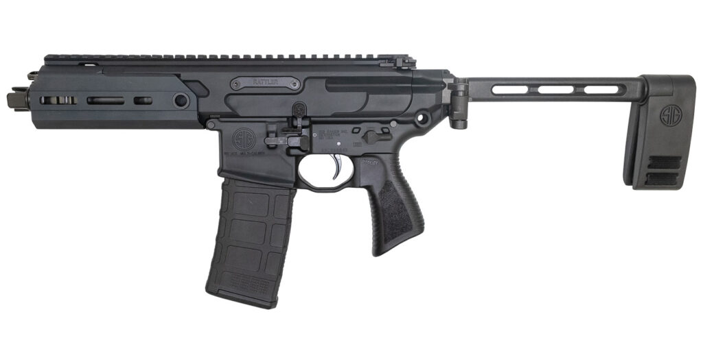 Buy Sig Sauer MCX Rattler 5.56 NATO Pistol with SIG PCB Folding Brace ...