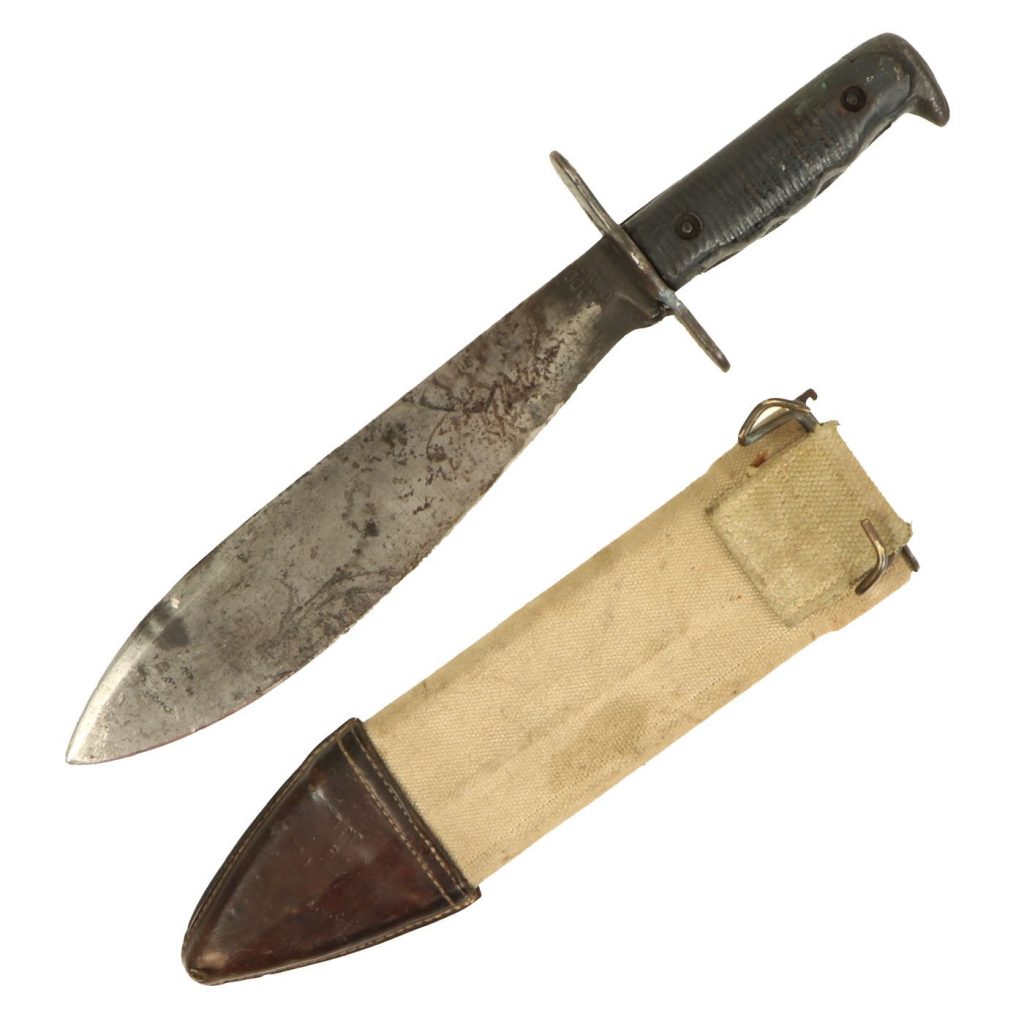 Buy Original U.S. WWI Model 1917 Bolo Knife with Scabbard by American