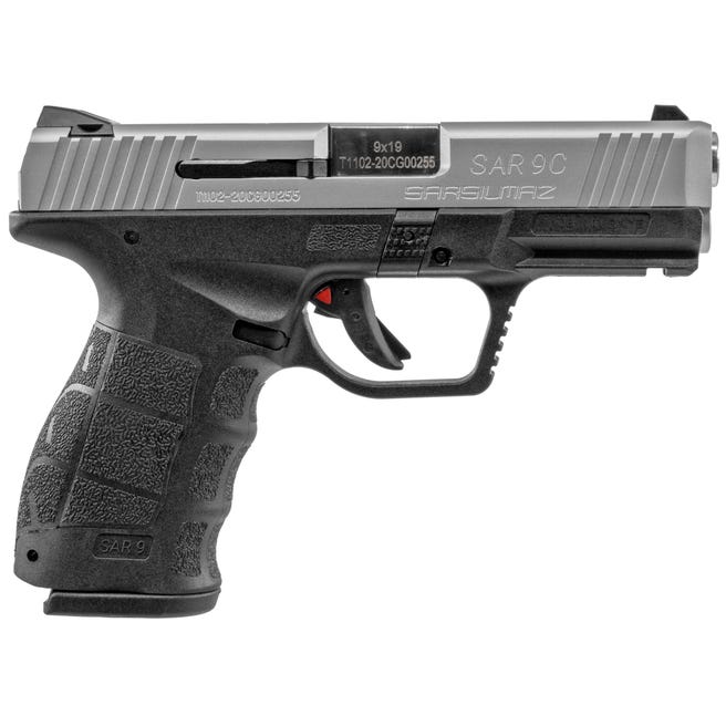 Buy SAR USA SAR9 COMPACT STAINLESS 9MM 4″ BARREL 15-ROUNDS online for sale