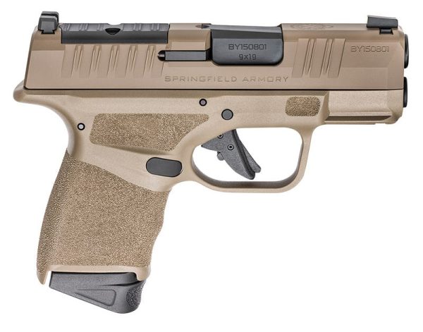 Buy Springfield Armory Hellcat Micro Compact Osp Flat Dark Earth Mm Barrel Rounds Online