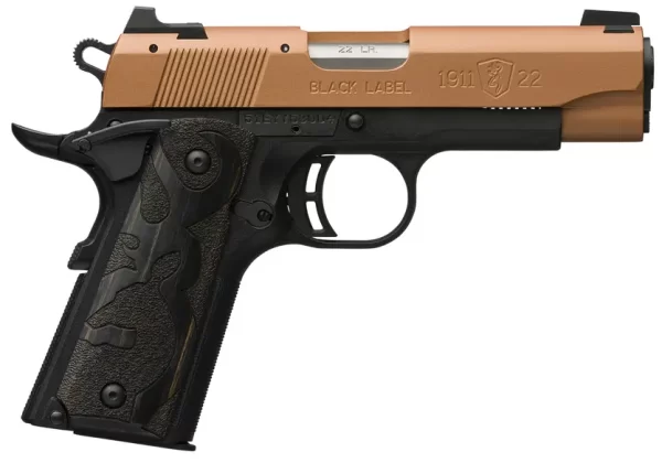browning 1911 black label 22 lr semi automatic 10 rounds 3 6 barrel