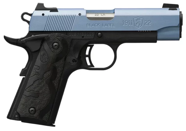 browning 1911 black label 22 lr semi automatic 10 rounds 3 6 barrel