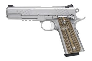 savage arms 1911 govt stainless rail 9mm luger (9x19 para) semi automatic 10 rounds 5 barrel